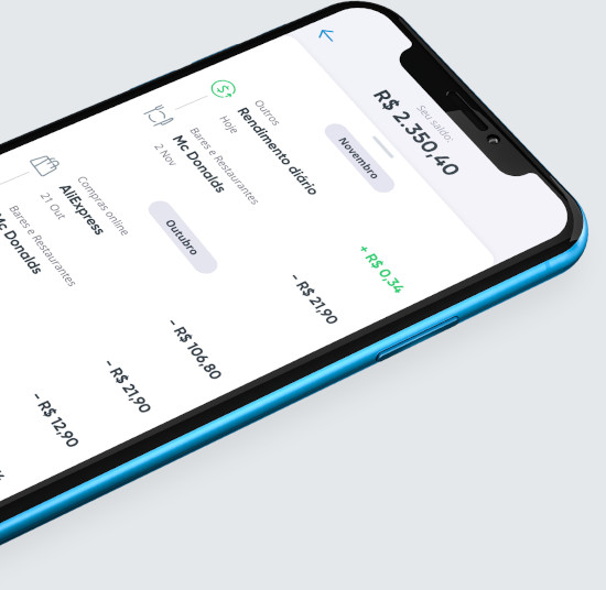 Ebanx GO rendimento diário
