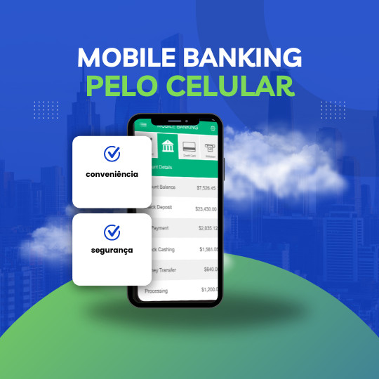 Ilustração brasileiros preferem acessar banco via celular, revela Febraban.