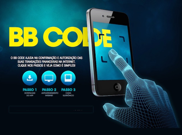 BB Code é uma forma segura para validar transações no internet banking do Banco do Brasil (divulgação)