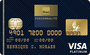 Cartão bonito, agência sofistica e tarifa cara é o que oferece o Itaú Personnalité.