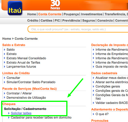 solicitar-talao-cheque-iconta