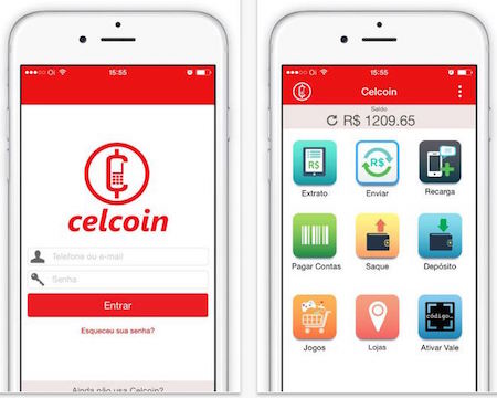 Celcoin é uma carteira digital que funciona como uma conta-corrente no celular (divulgação)