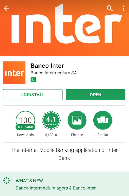 Rebranding do app Intermedium