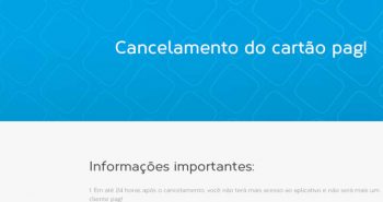 Cancelar PAG! ETAPA 1