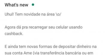 Ame Digital Aplicativo Android
