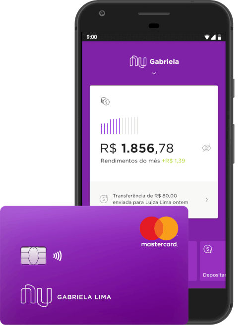 Nubank 5 milhões de clientes na NuConta