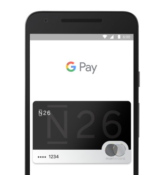 N26 Black no Google Pay