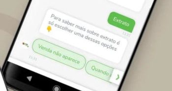 Chat no Aplicativo do Pagseguro