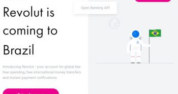 Página do site Revolut revela lançamento no Brasil