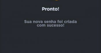 Redefinição de senha Banco Inter