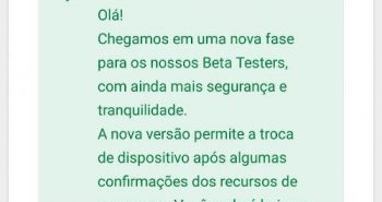 C6 Bank changelog do aplicativo Android