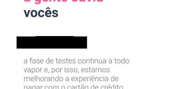 iti suspende pagamentos com cartões
