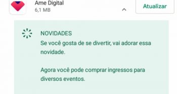 Ame Digital agora vende ingressos
