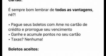 Ame Digital pague boletos com cashback