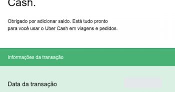 Recarga Uber Cash
