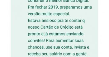 Novidades APP BS2 Dezembro de 2019