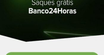 Tela de login do Banco Original - Opção de saque sem cartão