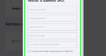 Ebanx GO pedido de convite