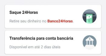 PicPay Saque sem Cartão no Banco24Horas