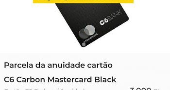 Átomos podem ser usados para zerar a anuidade do cartão Carbon MasterCard