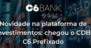 CDB pré-fixado C6 Bank