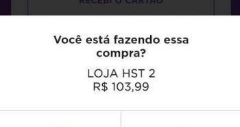 Autenticação de Compra Online Nubank
