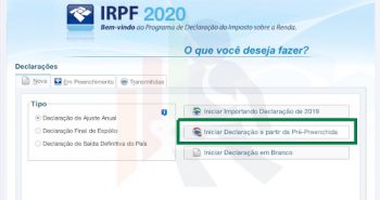 Declaração Pré-Preenchida do Imposto de Renda