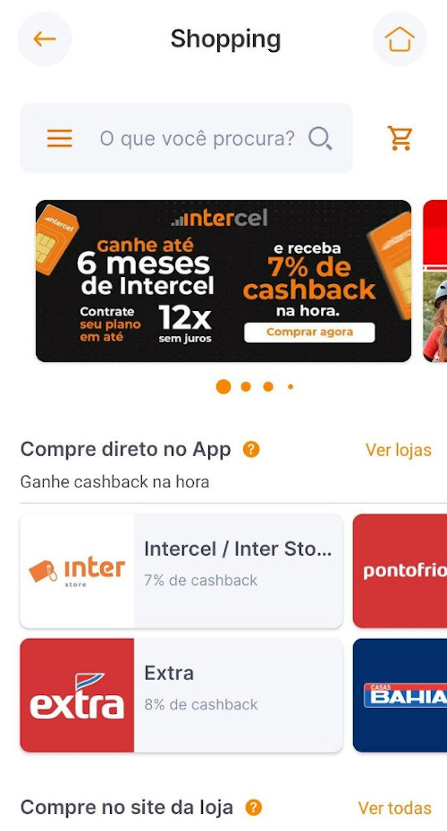 Shopping Banco Inter