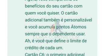 C6 Bank agora tem cartão adicional