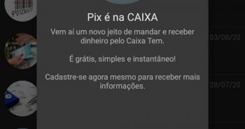 Caixa integrará Pix no app Caixa Tem