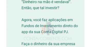Banco Inter libera fundos de investimentos na conta PJ