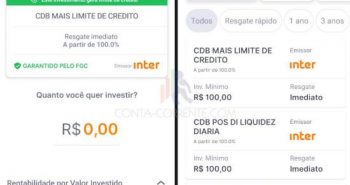 CDB Mais Limite de Crédito do Banco Inter