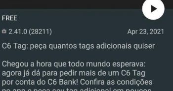 DDA e CDB Mais Limite do C6 Bank