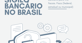 Ilustração fim do sigilo bancário no Brasil, cadeado aberto fazendo alusão a falta de privacidade.